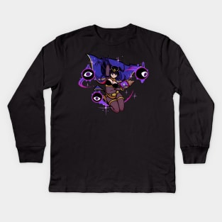 goth girlfriend Kids Long Sleeve T-Shirt